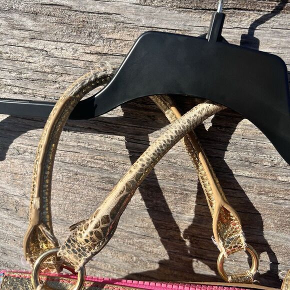 Lilly Pulitzer Packable Escape Weekender Tote Bag Palms Travel Bag - Picture 6 of 10